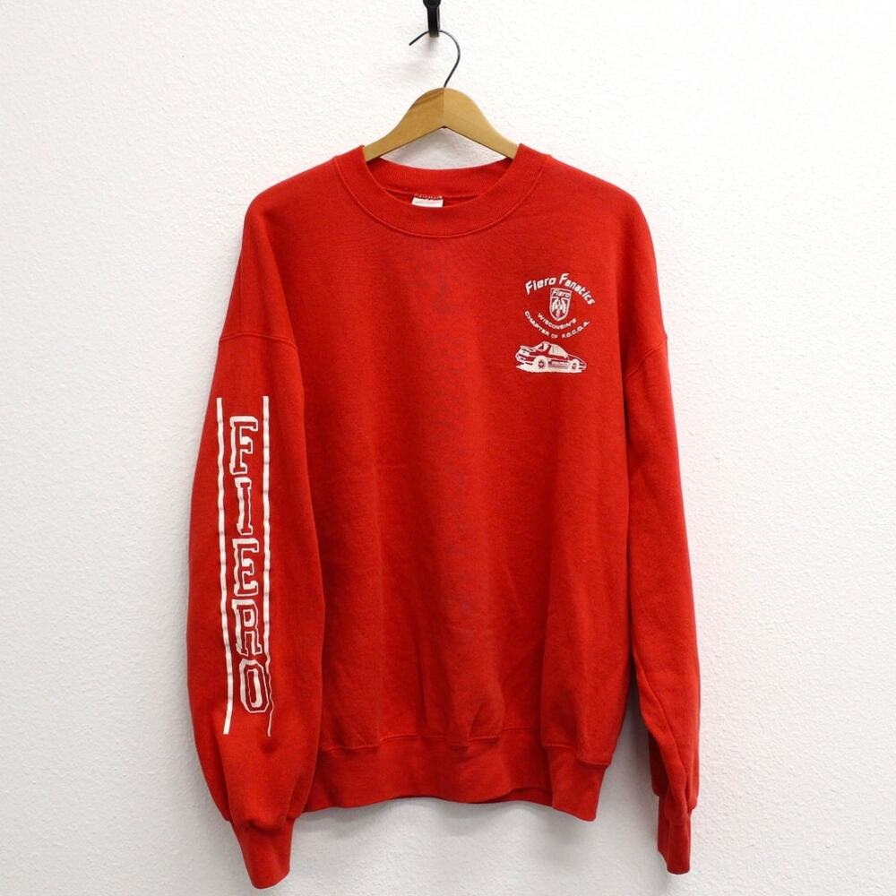 Vintage Fiero Fanatics Wisconsin's Chapter of FOCOA Sweatshirt XL